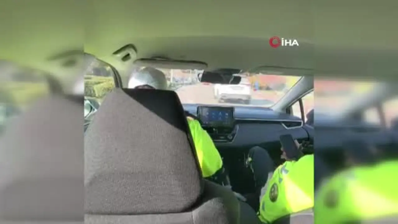 KPSS’ye geç kalınca polis aracıyla sınava yetiştirildi