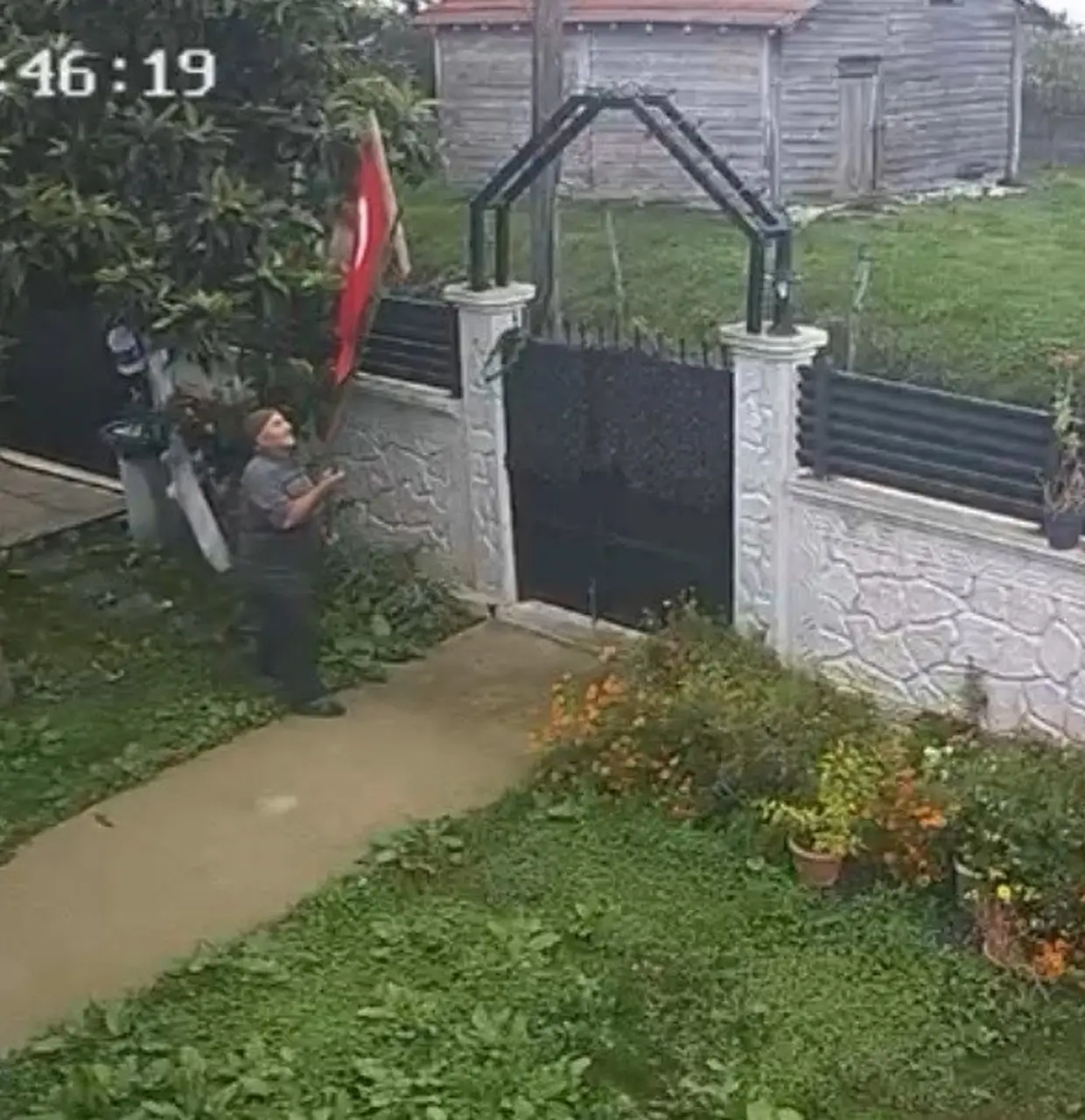 Sabahın ilk saatlerinde bayram sevincini böyle yaşattı