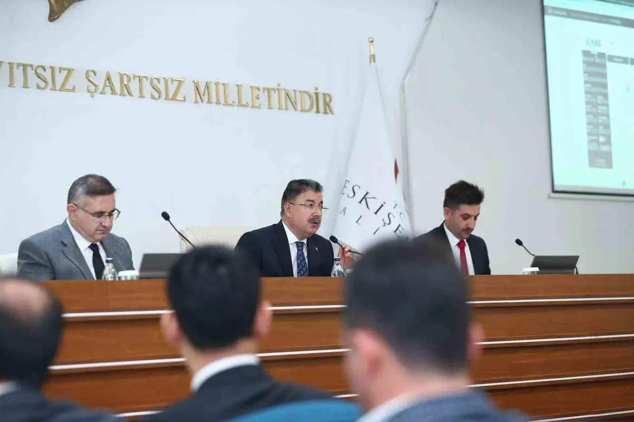 İl Koordinasyon Kurulu Toplantısı’nda Eskişehir’in kamu yatırımları ele alındı
