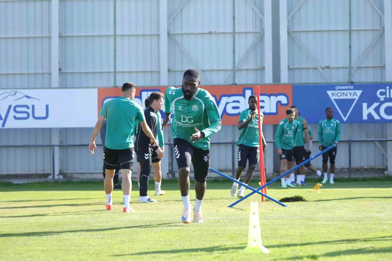 Konyaspor, Gençlerbirliği maçı hazırlıklarını tamamladı