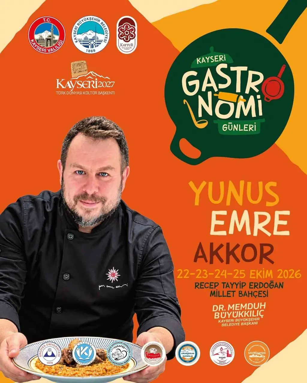 Kayseri Gastronomi Günler için geri sayım başladı