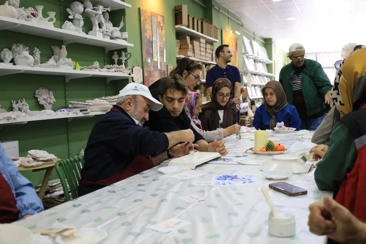 Erzincan’da gençler ve yaşlılar sanat etkinliğinde buluştu
