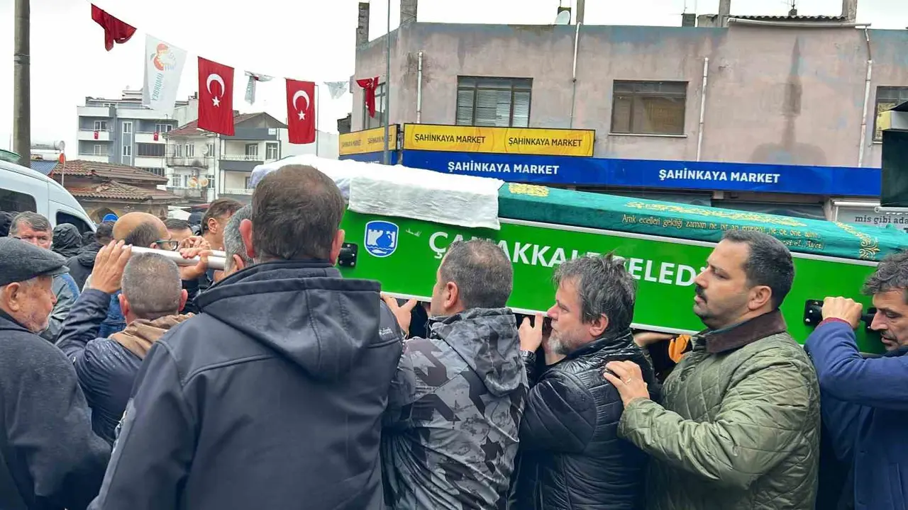 Feci kazada hayatını kaybeden sürücü son yolculuğuna uğurlandı