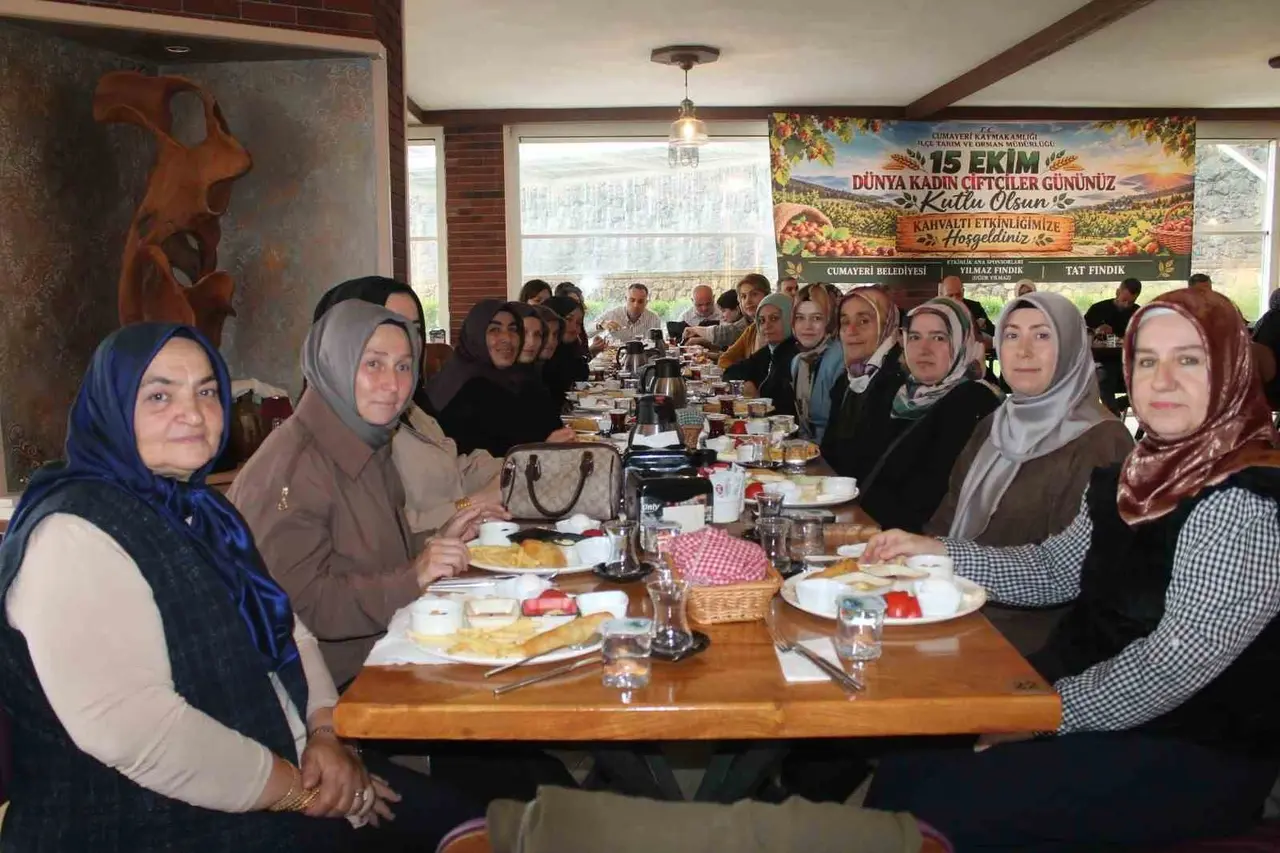 Cumayeri’nde Dünya Kadın Çiftçiler Günü kutlandı