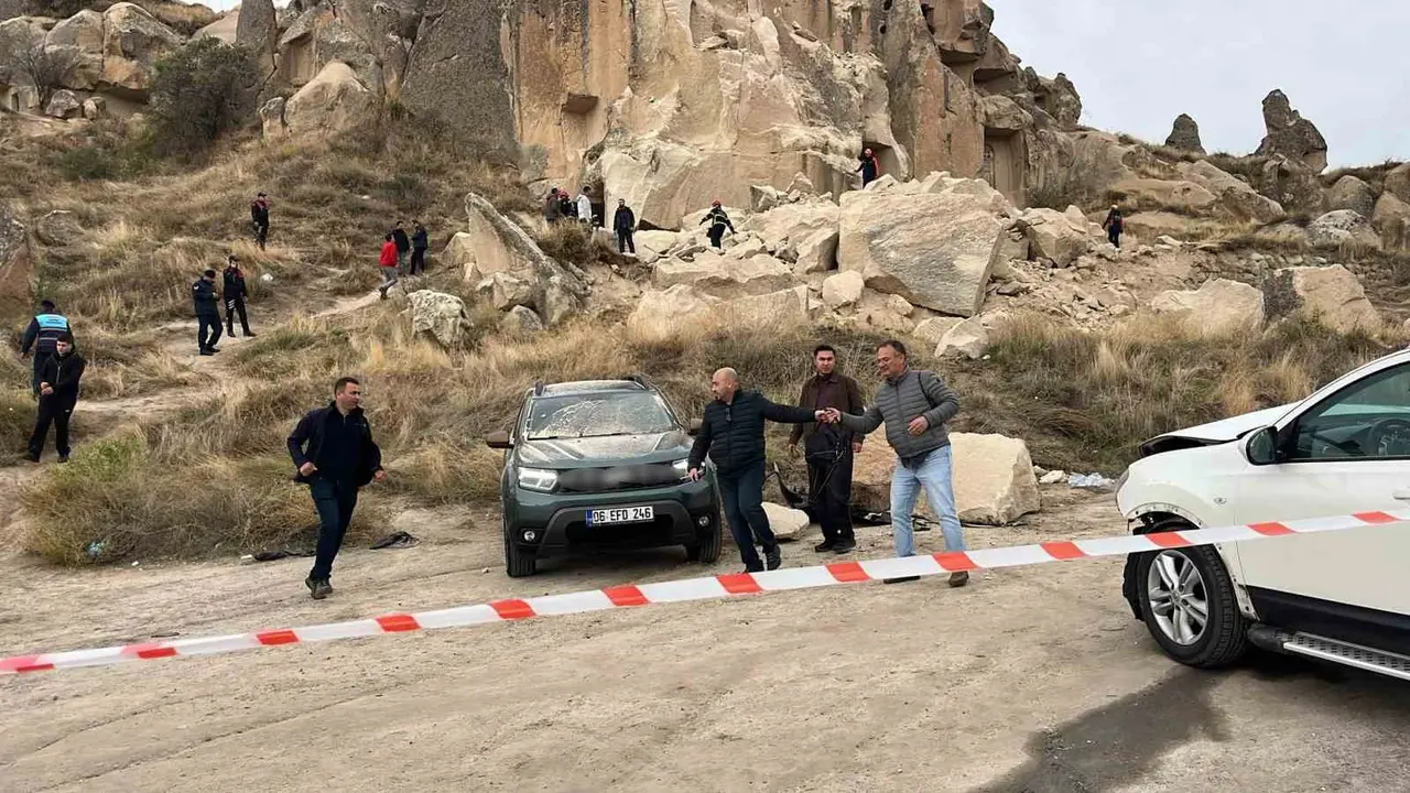 Kapadokya’da çöken peribacasının altında kalarak hayatını kaybedenlerin isimleri belli oldu