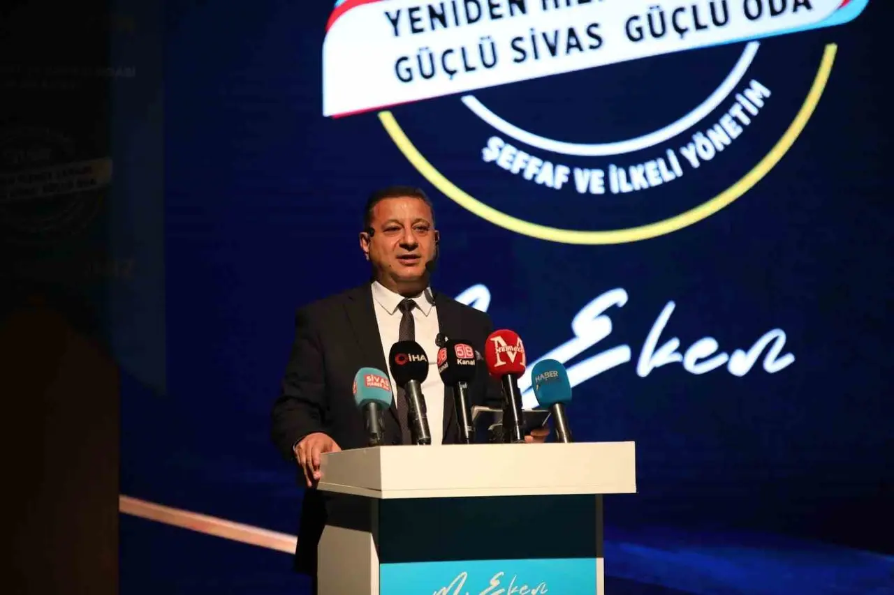 Sivas Ticaret ve Sanayi Odası Başkan Adayı Mustafa Eken, projelerini açıkladı
