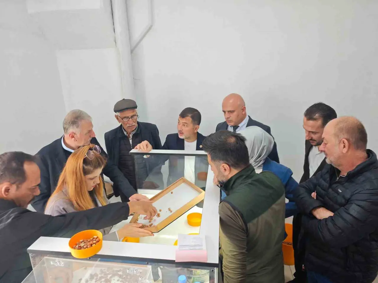 Fındık alım çalışmaları yerinde incelendi