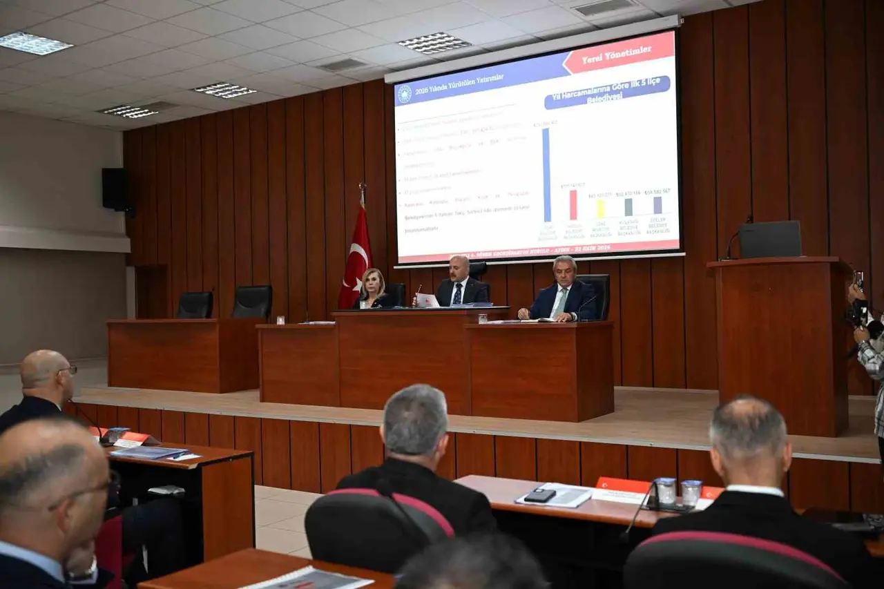 Aydın’da yılın son koordinasyon kurulu toplantısı yapıldı
