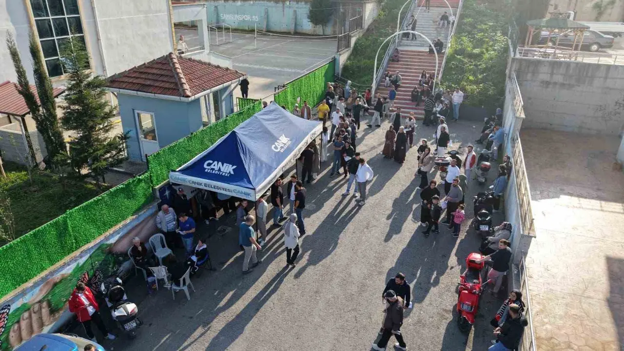 Canik Belediyesi KPSS adayları için sahada