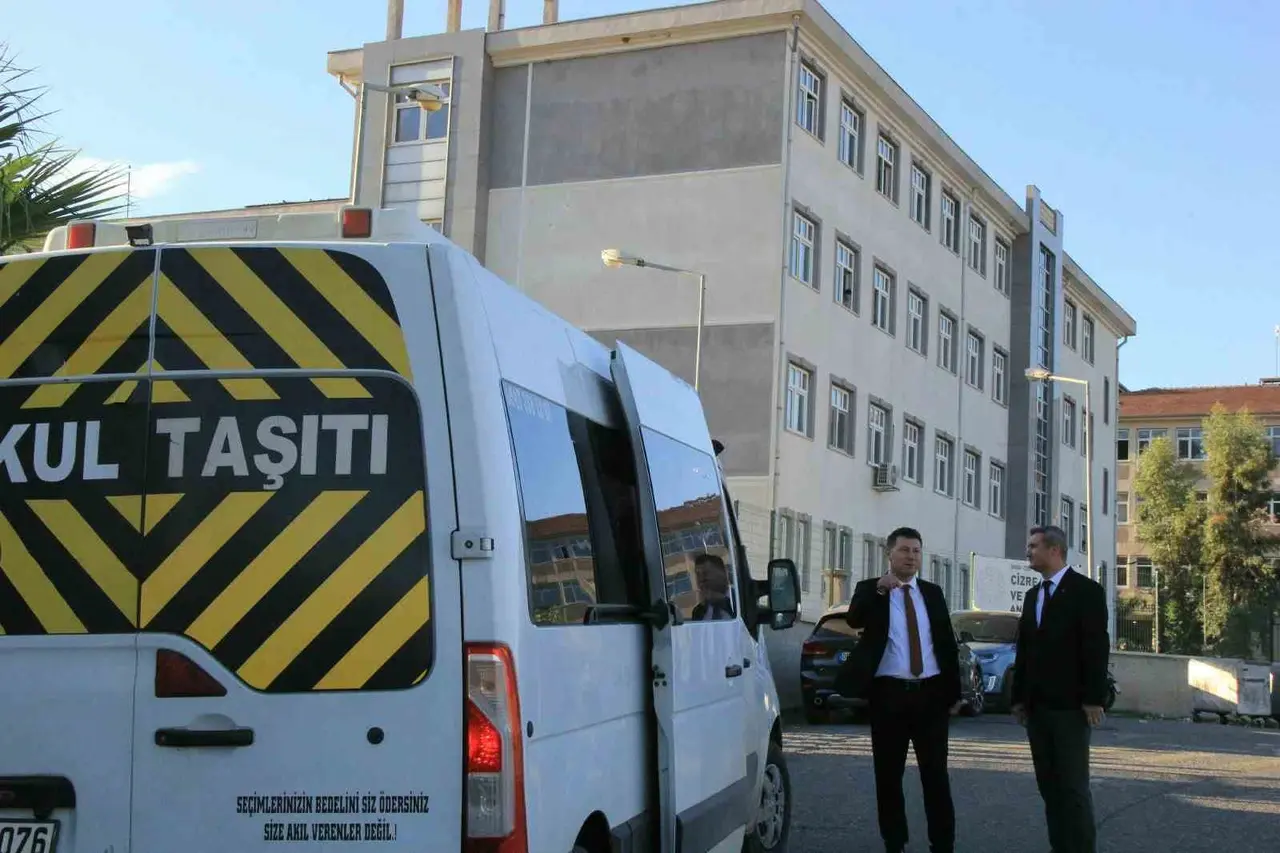 Cizre’de okul servislerine sıkı denetim