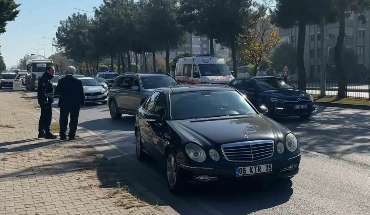 Samsun’da otomobil ile motosiklet çarpıştı: 1 yaralı