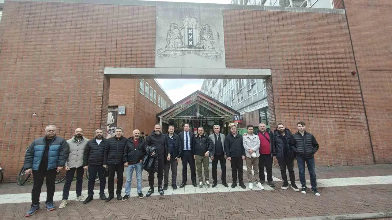 ETSO heyeti Erzurum Hollanda’nın başkenti Amsterdam’da