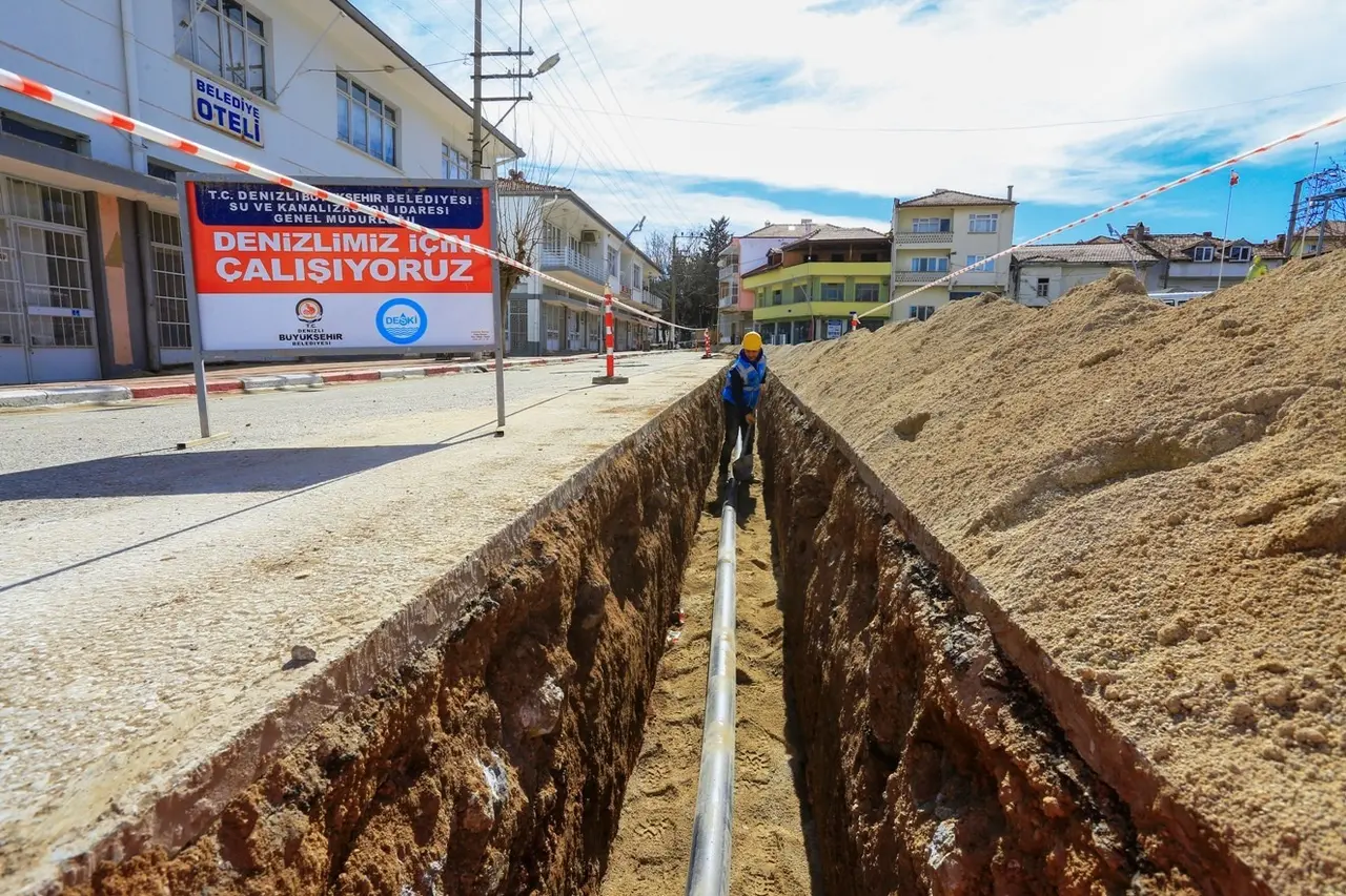 DESKİ Tavas Kızılca’da 45,3 milyon TL’lik altyapı dönüşümünü tamamladı