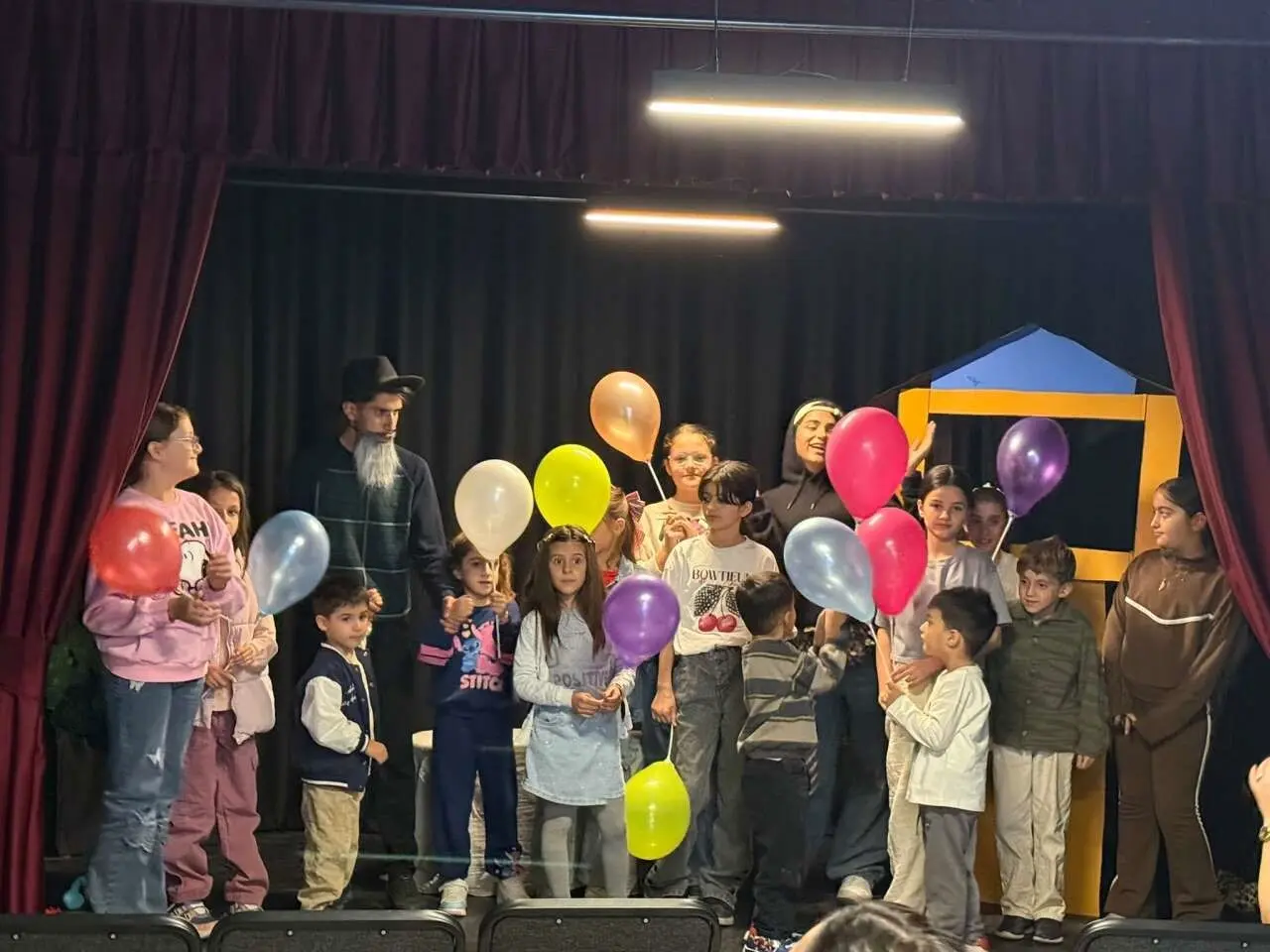 Şırnak’ta koruma altındaki çocukların yüzünde tiyatro tebessümü