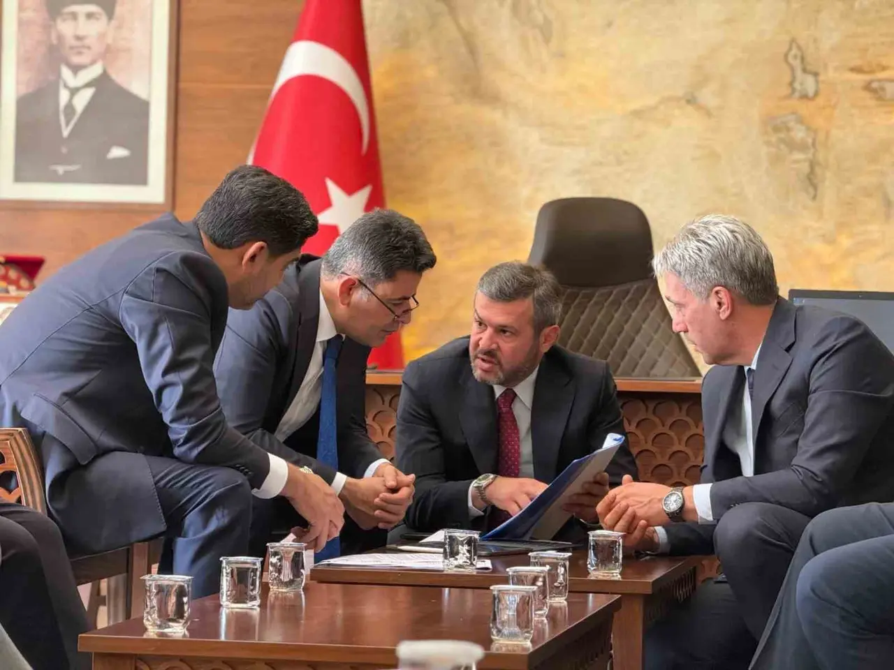 Boyraz ve Çetinkaya, Karabük’ün projelerini görüştü