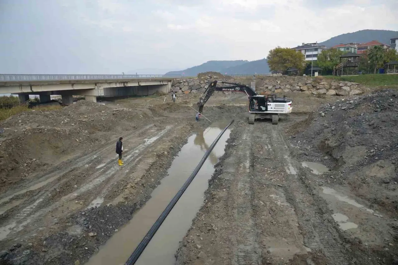 Türkeli’de kanalizasyon hattı yenileniyor