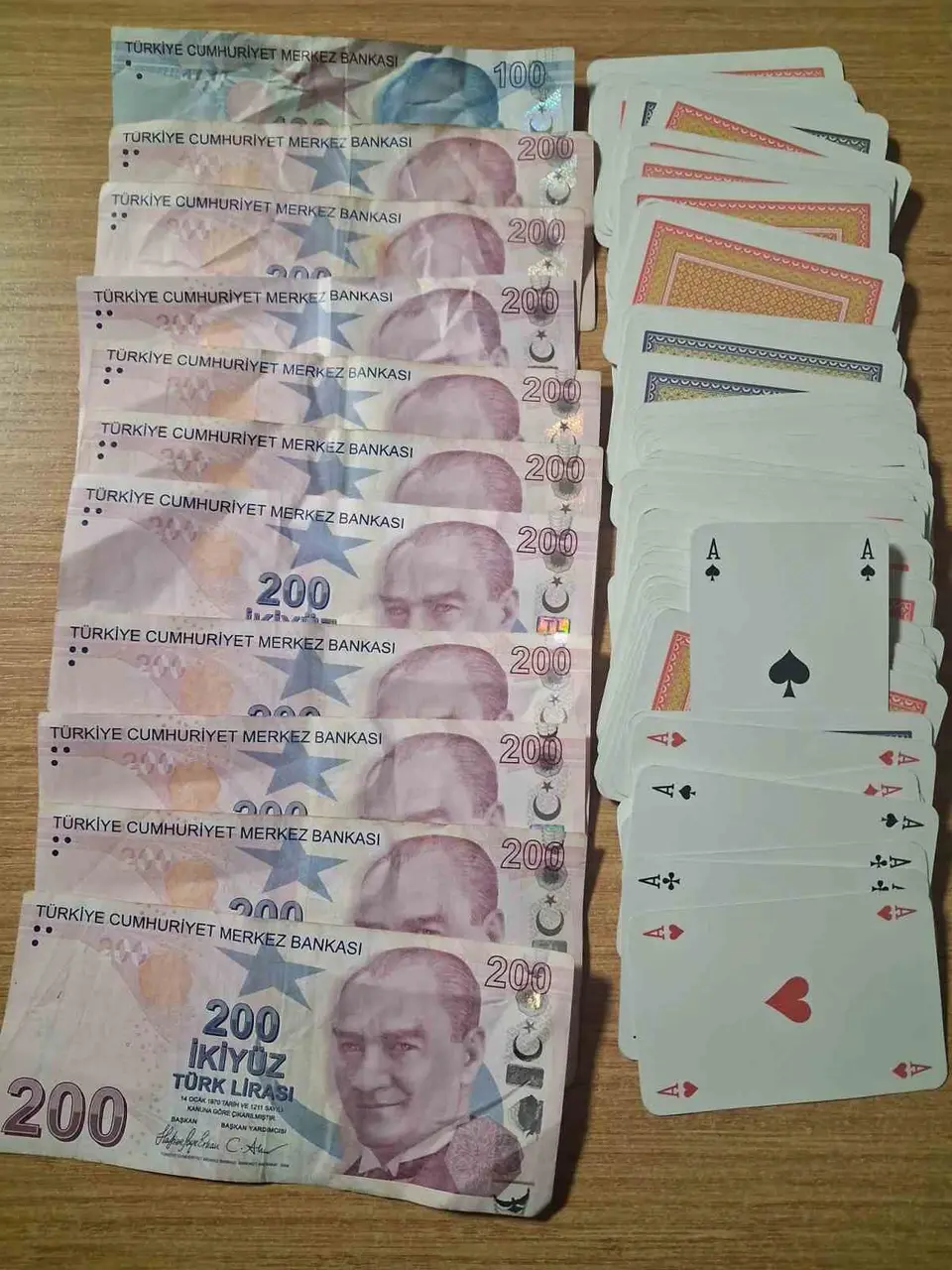 Samsun’da kumar denetimlerinde 6 kişiye 69 bin 624 TL ceza