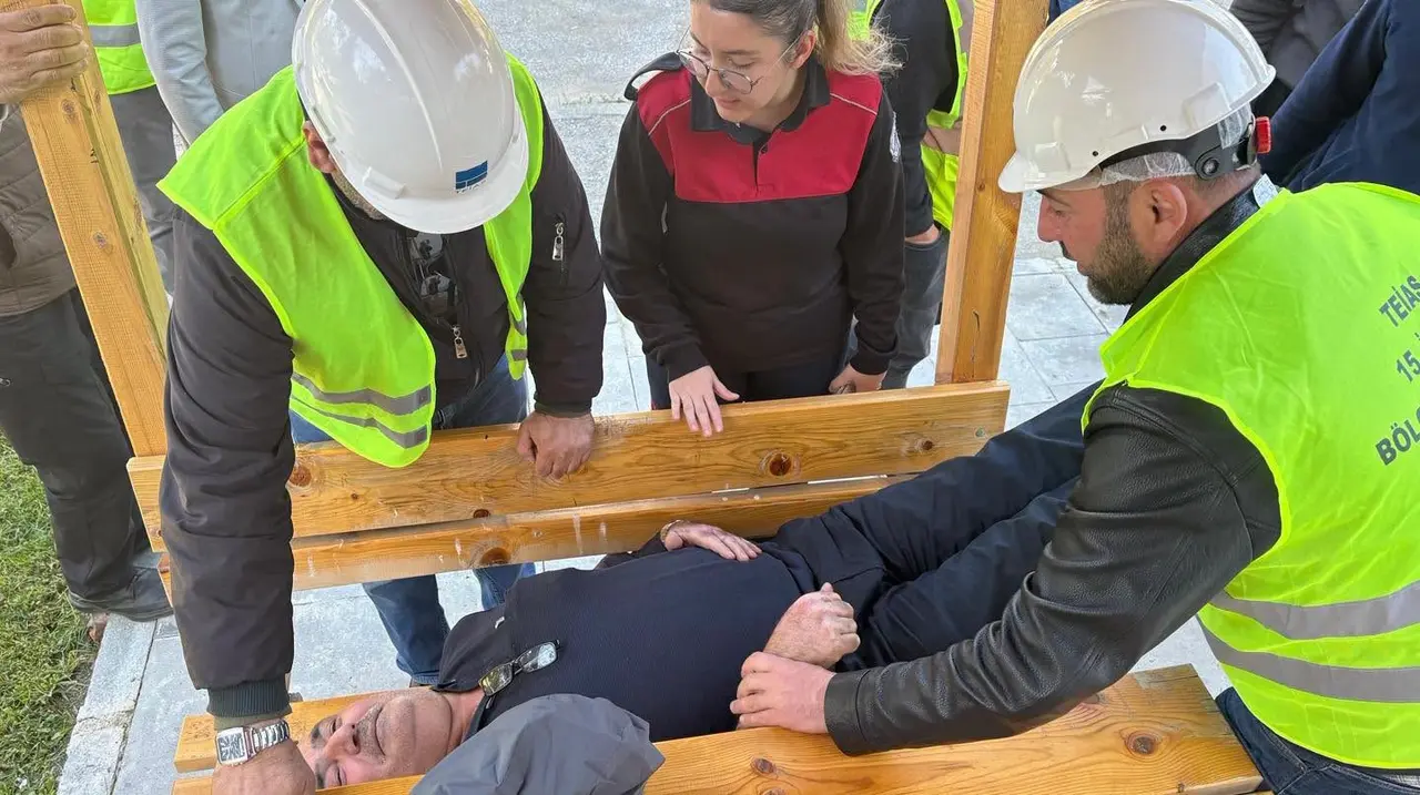 Erzincan’da yangın güvenliği ve ilk yardım eğitimi