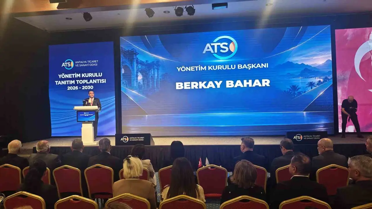 ATSO Başkanı Berkay Bahar: "Bugünden sonra bizim için tek bir renk var, ATSO’nun rengi"