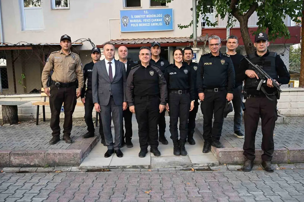 Mareşal Fevzi Çakmak Polis Merkezi kadın başkomisere emanet