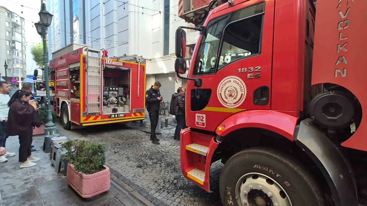 Eskişehir’deki çiğ börekçide yangın
