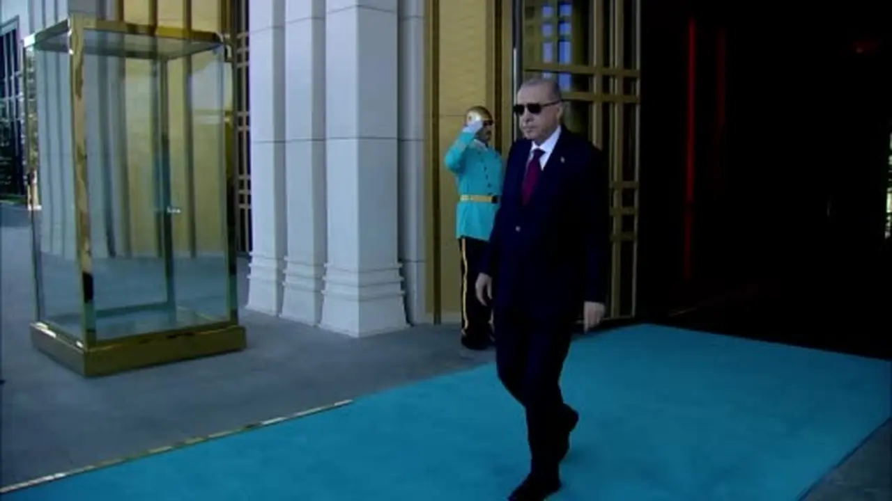 Cumhurbaşkanı Erdoğan, Kanada Başbakan’ı Mark Carney’i törenle karşıladı