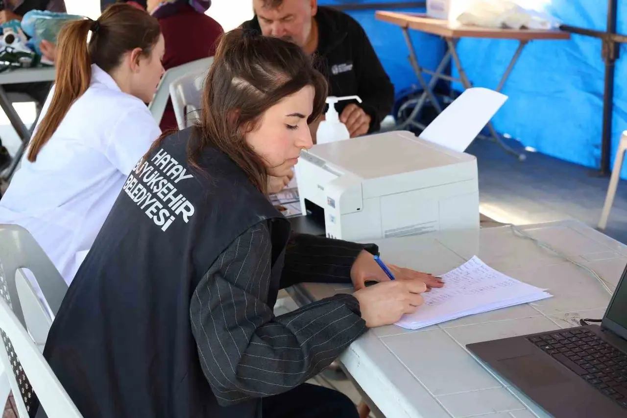 HBB’den Samandağ’da ücretsiz sağlık taraması