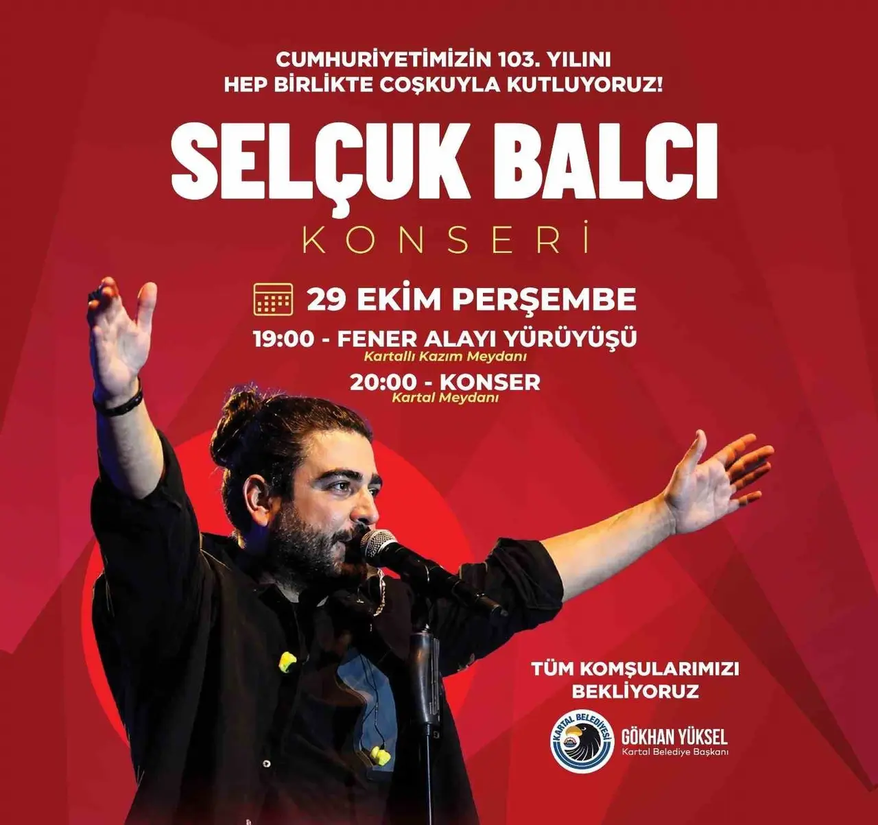 Kartal’da 29 Ekim Cumhuriyet Bayramı coşkusu doyasıya yaşanacak