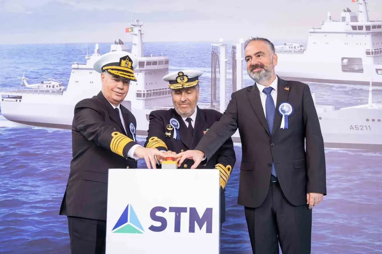 STM’nin Portekiz’e tarihî gemi ihracatında önemli adım: İkinci lojistik destek gemisi de kızağa alındı