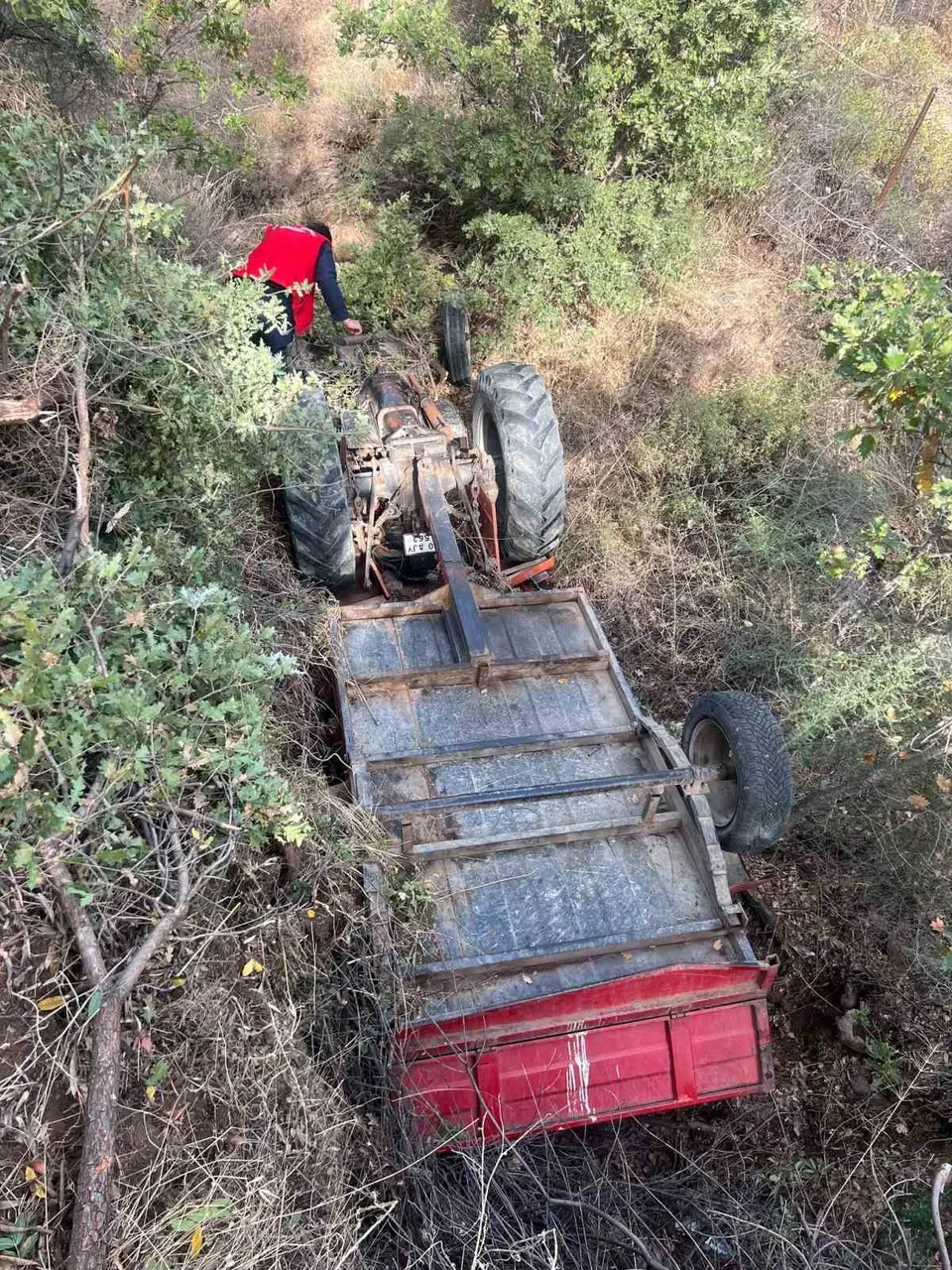 Balıkesir’de trafik kazası: 1 yaralı