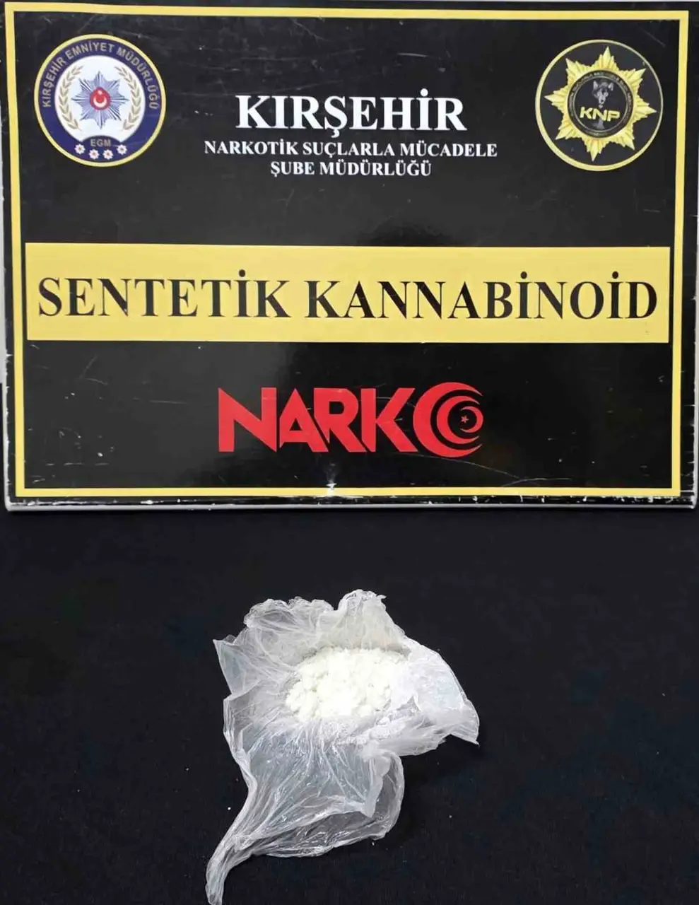 Kırşehir’de uyuşturucu operasyonu: 1 tutuklama
