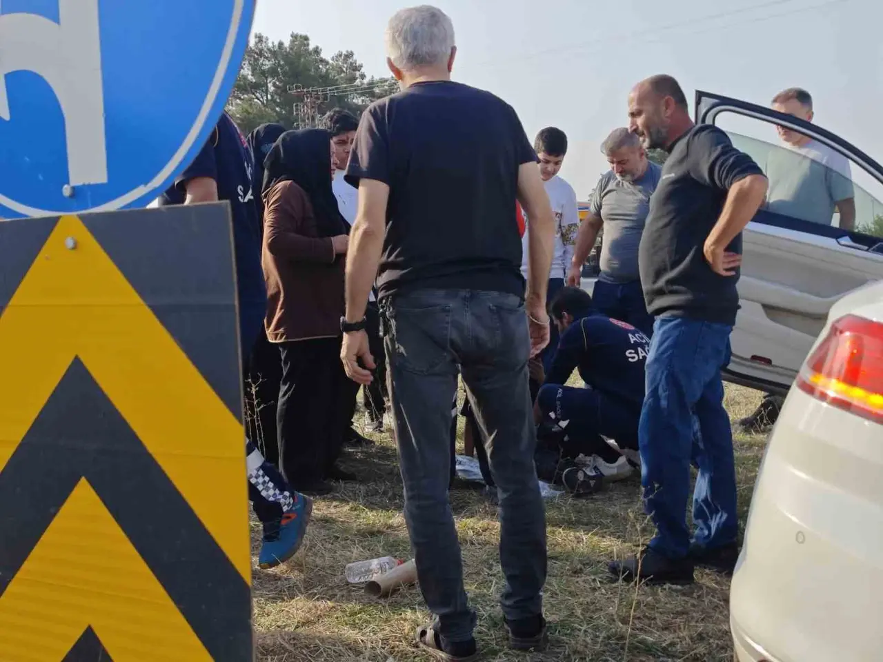 Diyarbakır’da otomobil ile tır çarpıştı: 4 yaralı