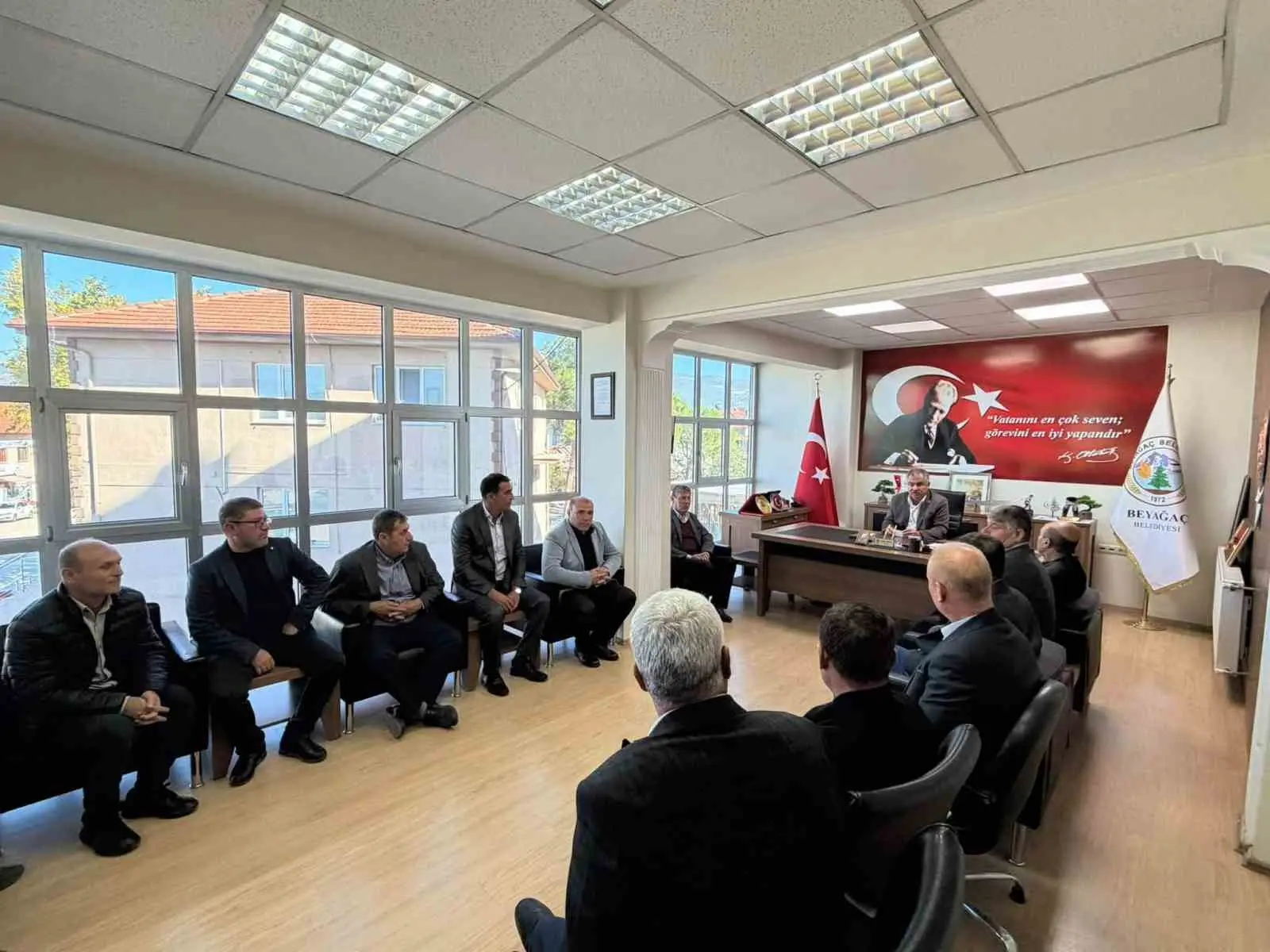 Başkan Pütün muhtarlar ile bir araya geldi