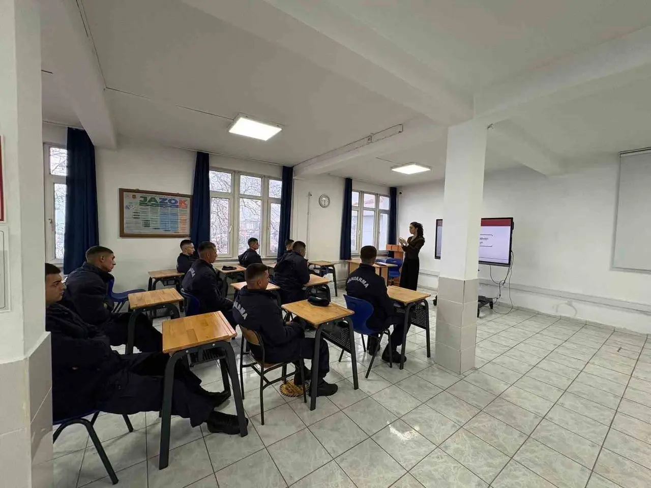Jandarma personeline kadına şiddetle mücadele eğitimi