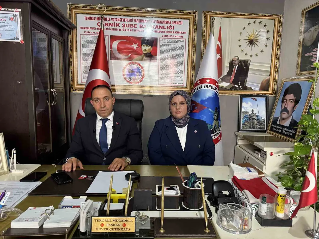 Diyarbakır’da şehit ve gazi aileleri ’terörsüz Türkiye’ sürecinden memnun
