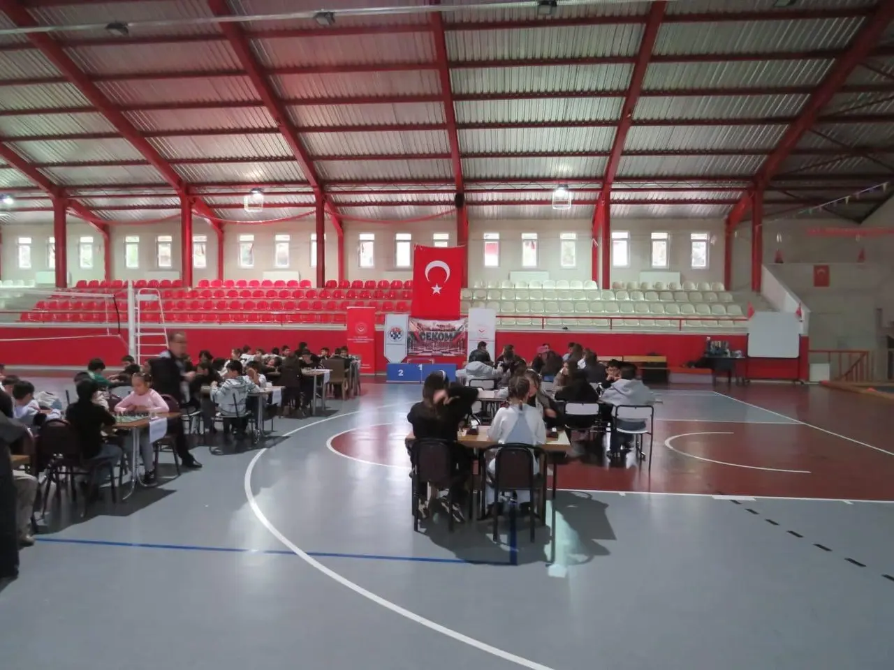 29 Ekim Cumhuriyet Bayramı kapsamında satranç turnuvası düzenlendi