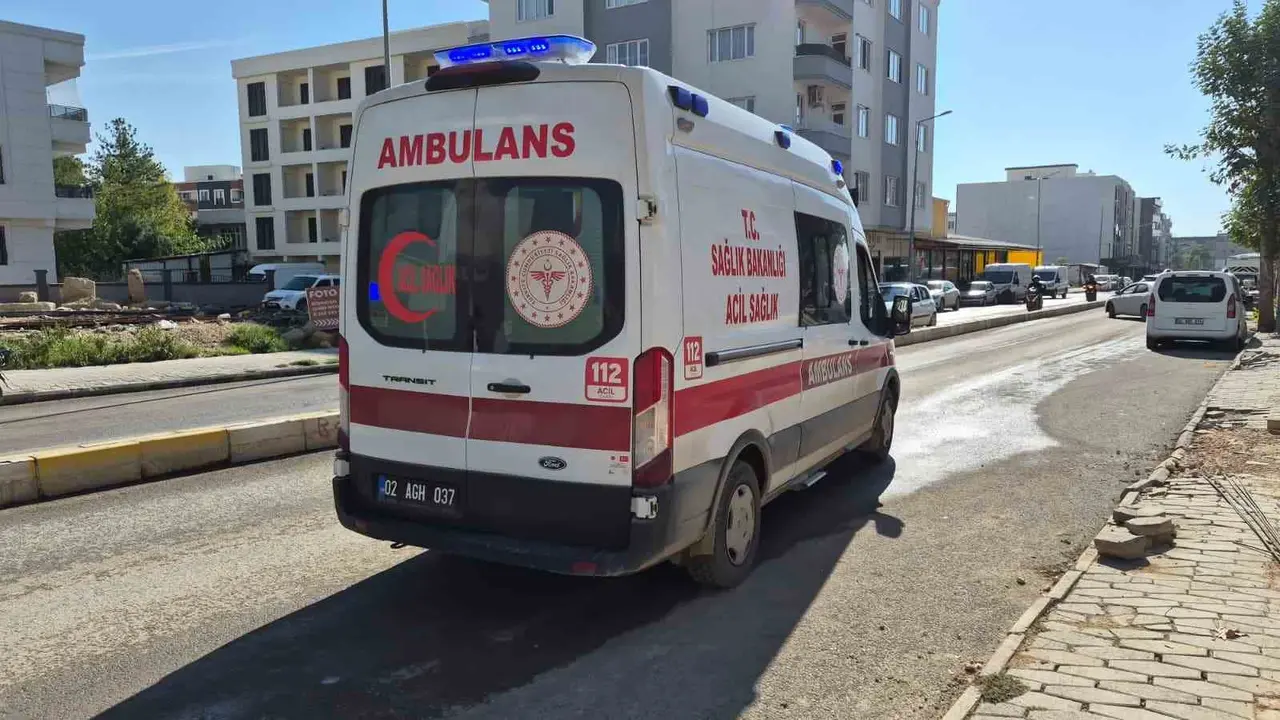 Adıyaman’da motosiklet devrildi: 1 yaralı