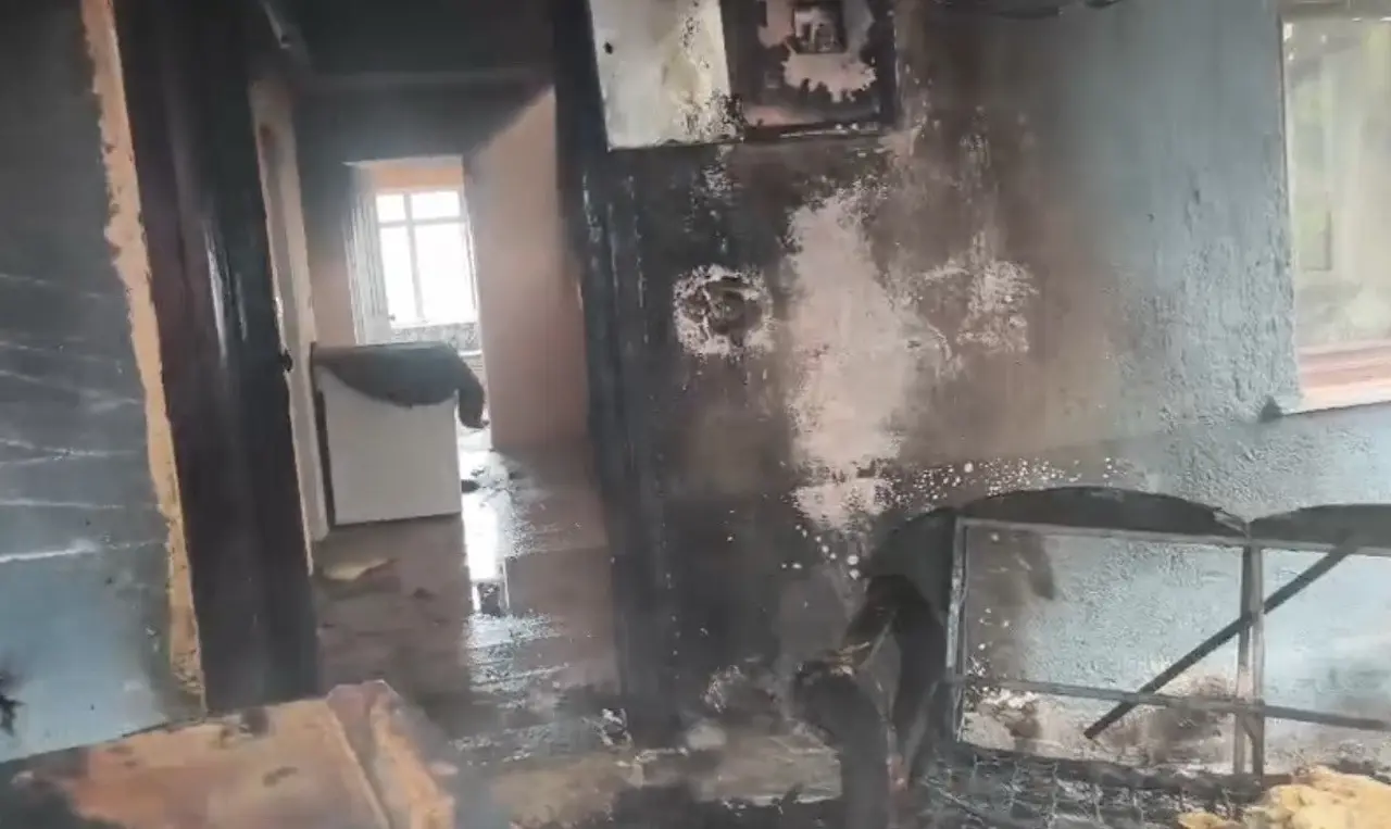 Sinop’ta ev yangını