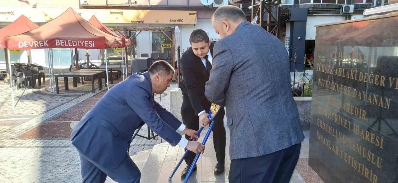 Devrek’te Muhtarlar Günü  düzenlenen törenle kutlandı