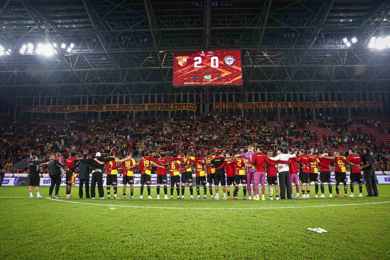 Göztepe’nin çıkışı sürüyor