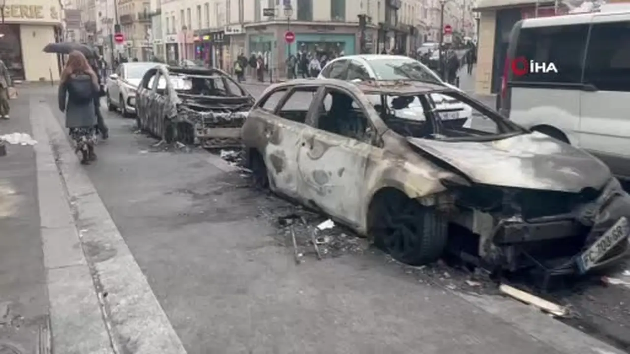 Paris savaş alanına döndü