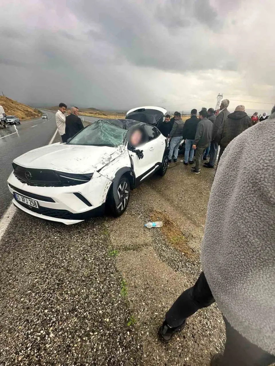 Diyarbakır’da trafik kazası: 1 yaralı