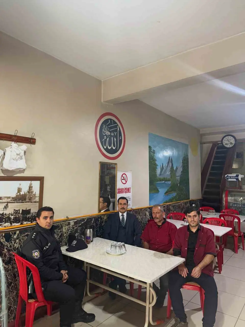 Akyaka Kaymakamı Demirtaş’tan esnafa ziyaret