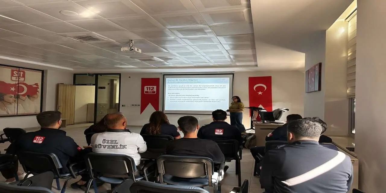 Şırnak’ta 112 personeline ilk yardım eğitimi verildi