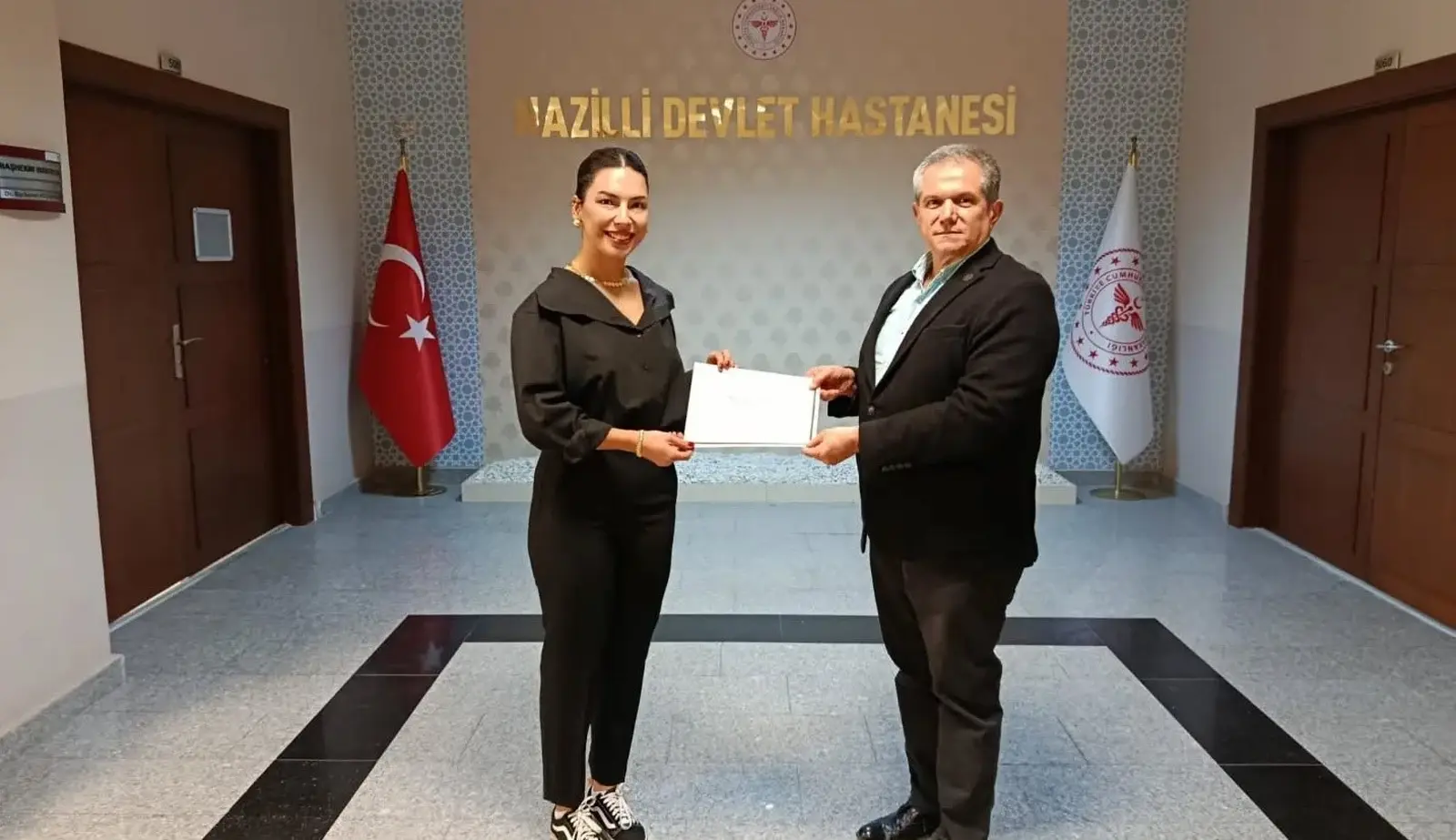 Nazilli’de acil bakım hemşireleri sertifikalarını aldı