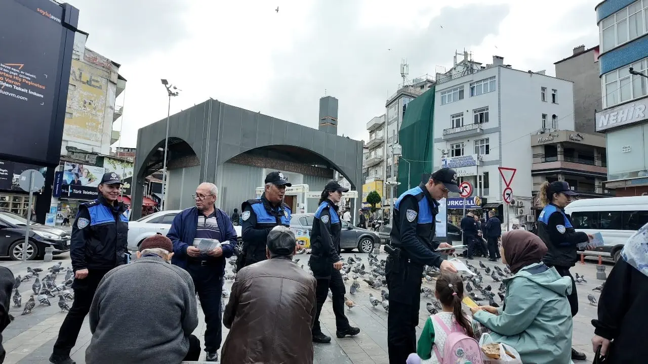 Esnaf ve vatandaşa güvenlik bilgilendirmesi
