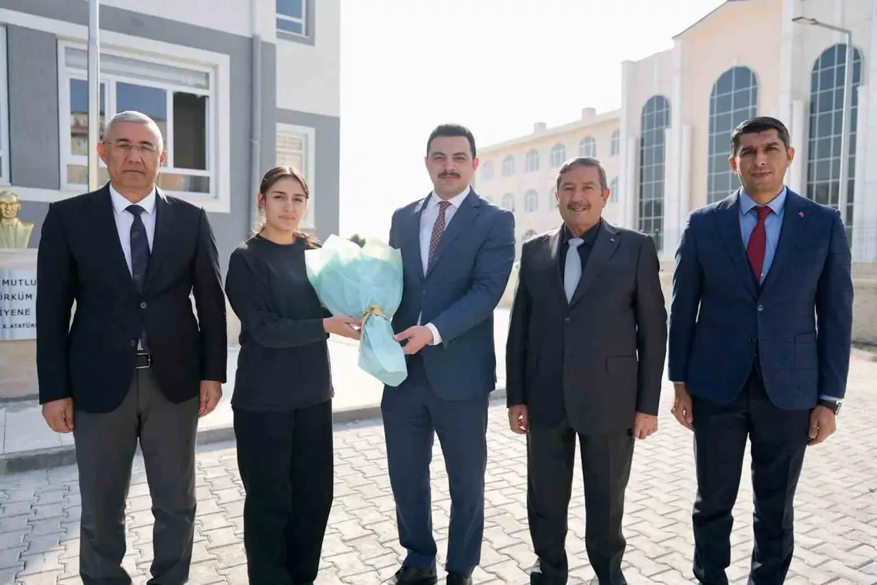 Darende’de eğitim kurumlarına ziyaret