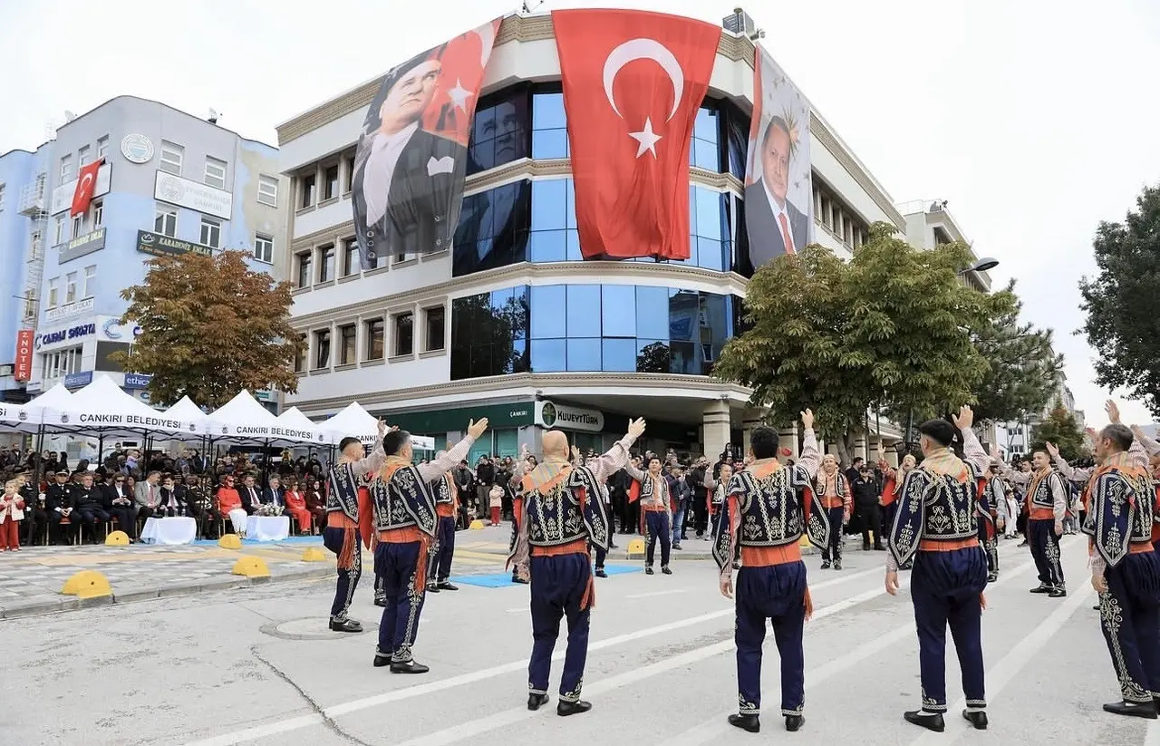 Çankırı’da Cumhuriyet Bayramı coşkuyla kutlandı