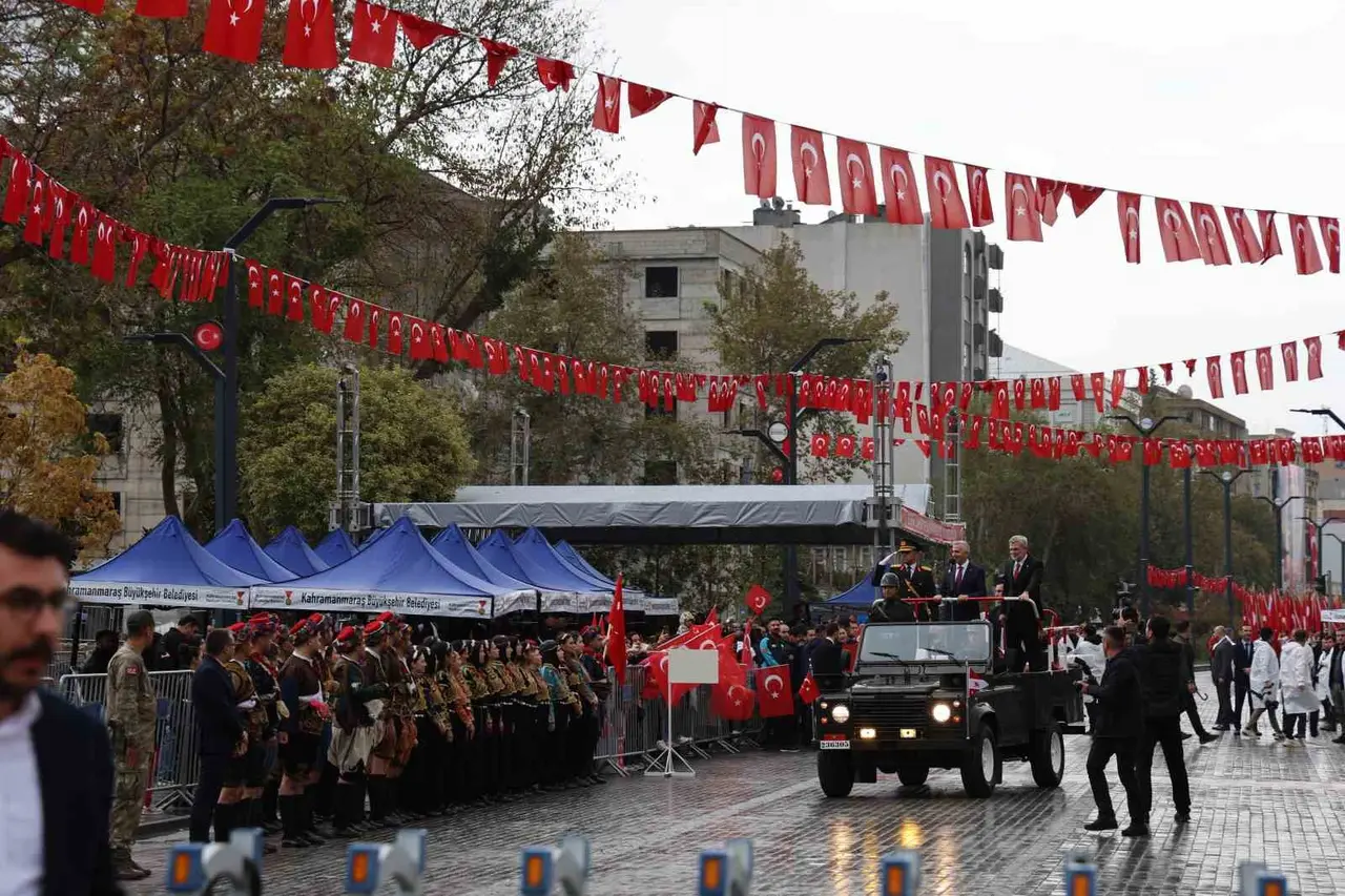Kahramanmaraş’ta Cumhuriyet Bayramı coşkusu