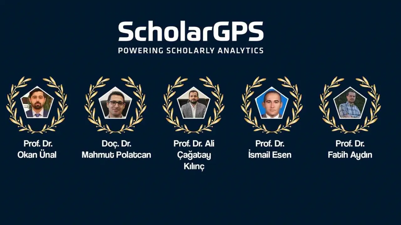 KBÜ’den beş akademisyen ScholarGPS’in dünyanın başarılı bilim insanları listesinde